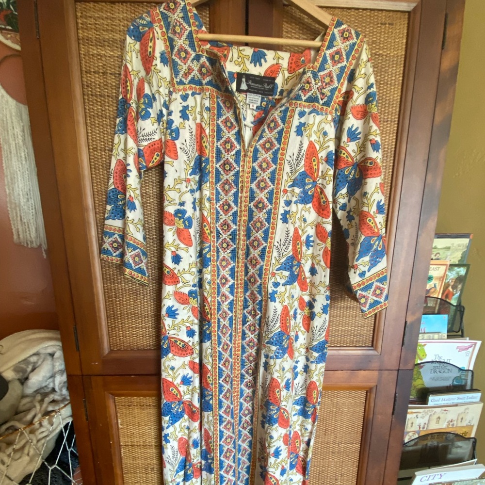 Vintage Ramona Rull Kaftan Dress